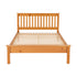 Monaco 4FT6 Bed Low Foot End - Antique Pine